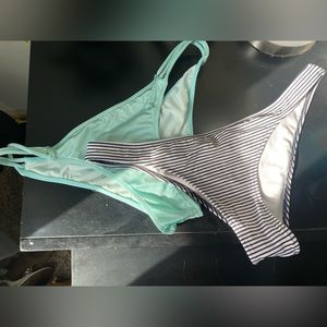 2 Womens Victorias Secret bikini bathsuit bottom size small